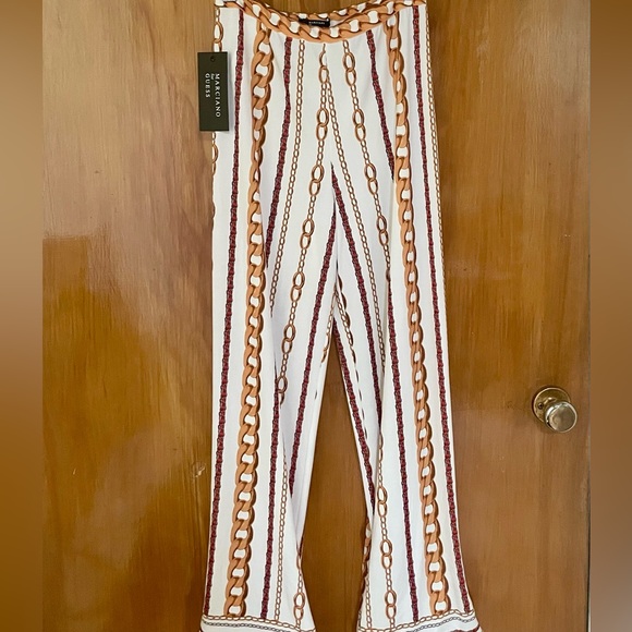 NWT MARCIANO Chain Reaction Stretch Pants Size XS - Picture 2 of 3